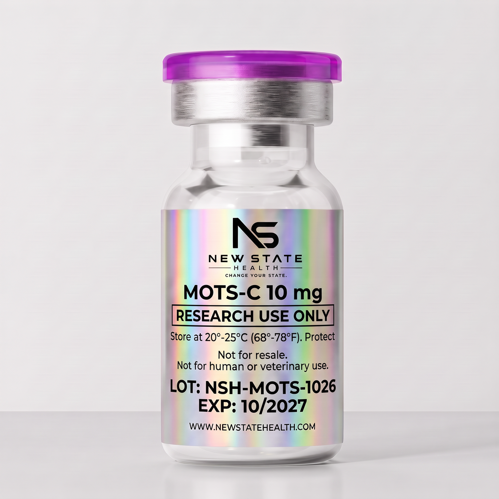 MOTS-C 10 mg — back label