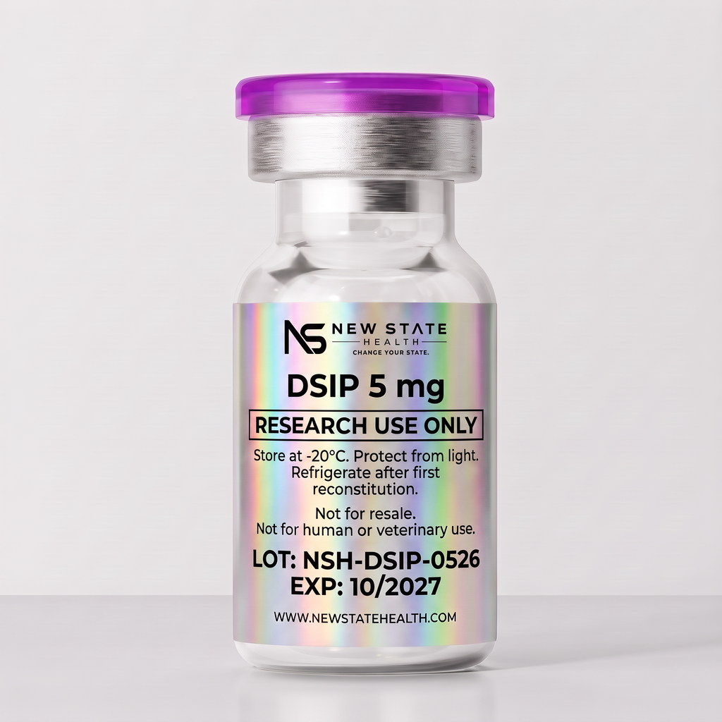 DSIP 5 mg — back label