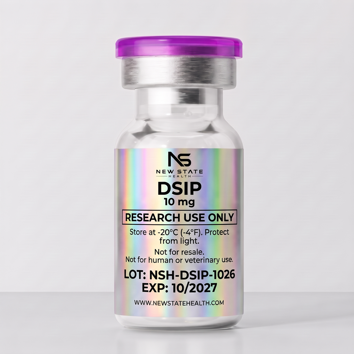 DSIP 10 mg — back label