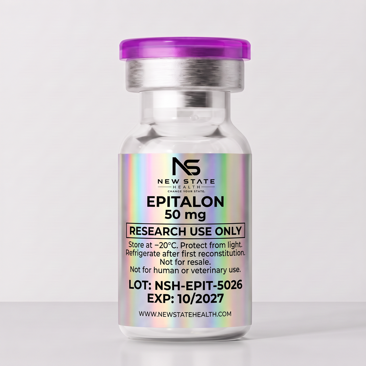 EPITALON 50 mg — back label