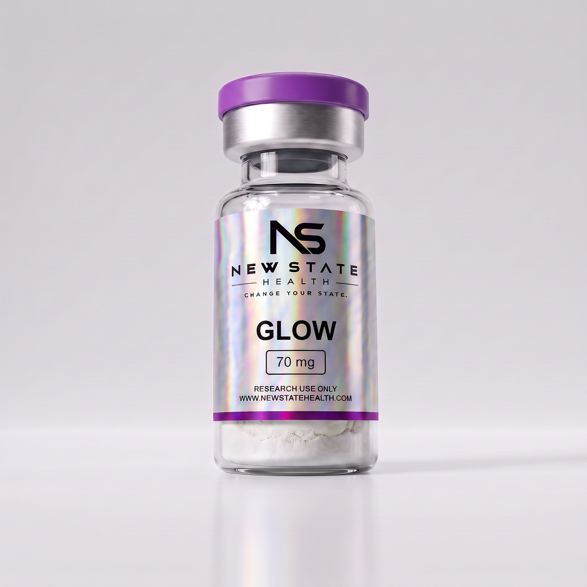 GLOW 70 mg — upright